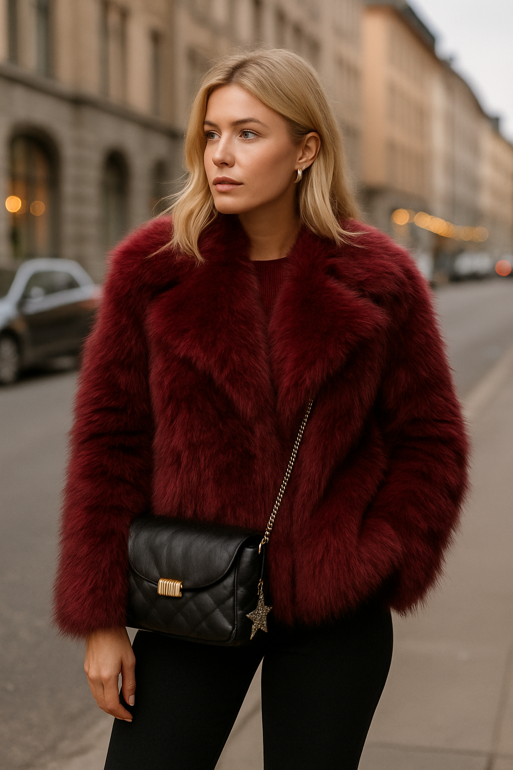 Faux Fur Coat