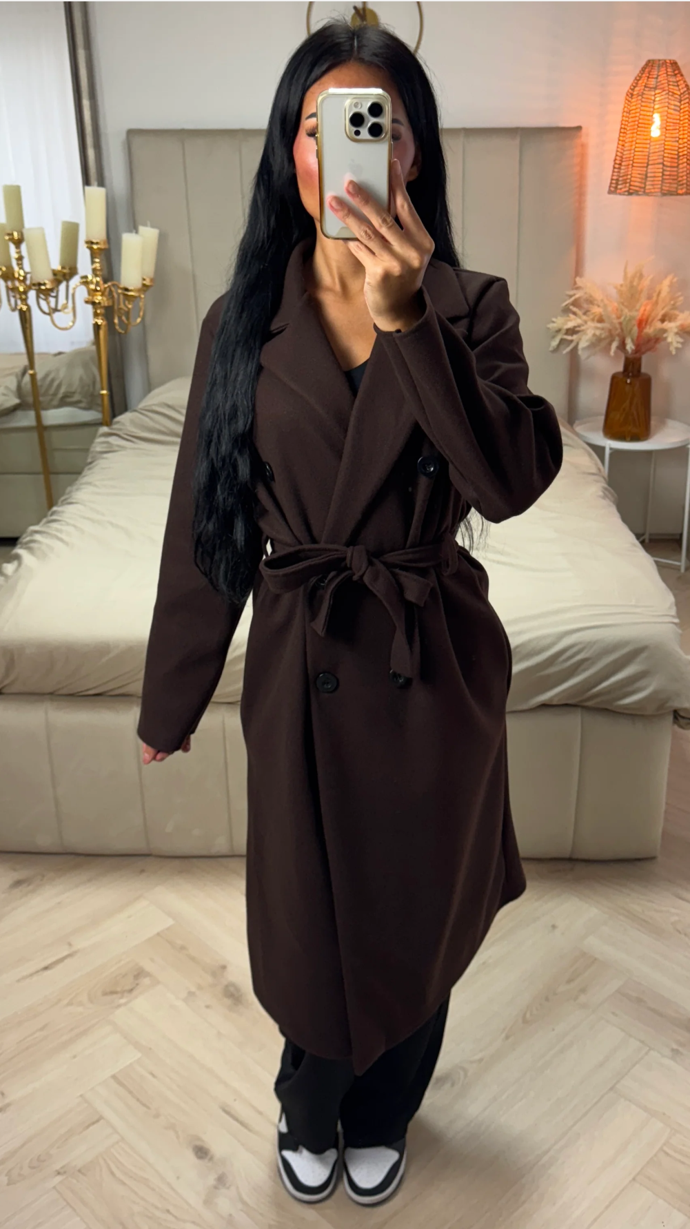 Luxe Belted Coat