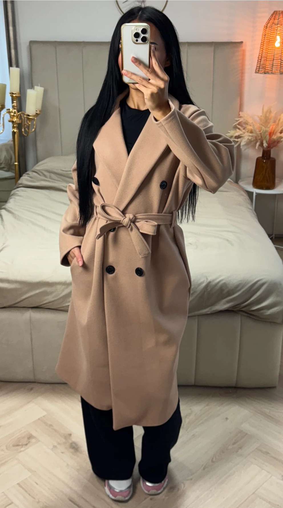 Luxe Belted Coat