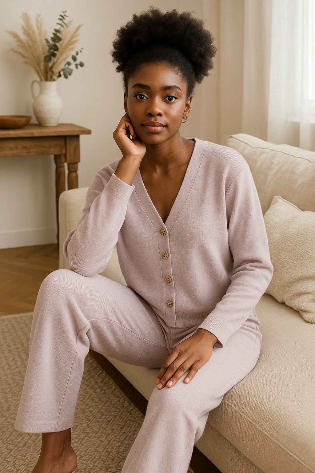 Cozy Knit Lounge Set
